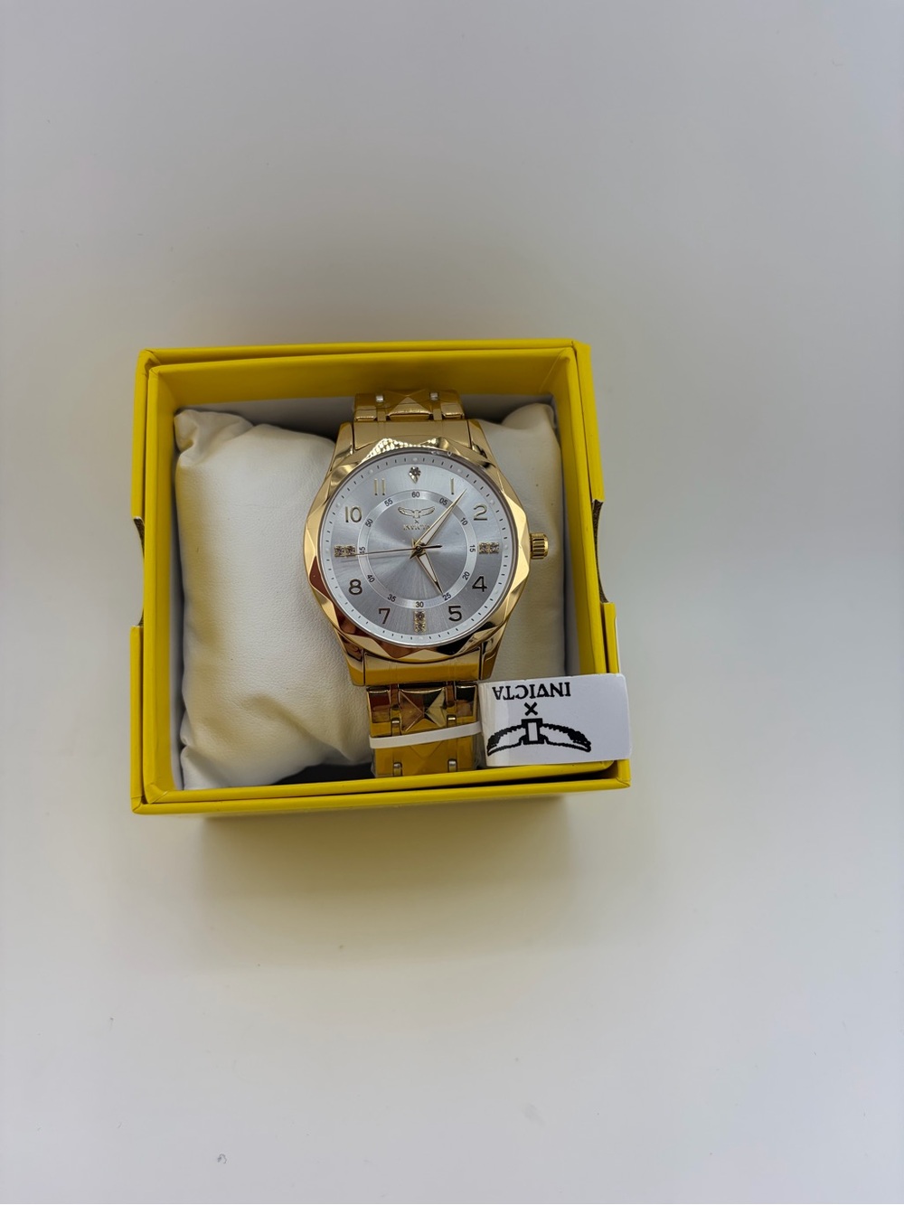 Invicta Men's Gold and Silver Two-Tone Bracelet Watch (69018)